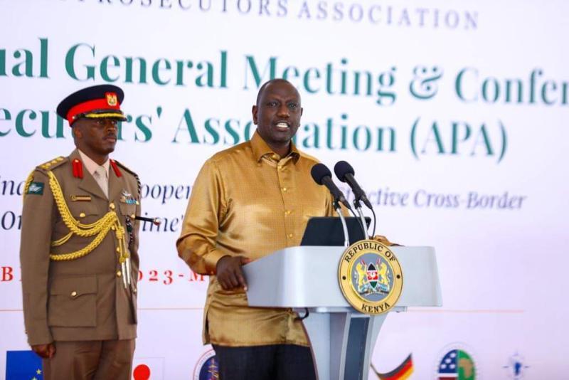 File image of President William Ruto.